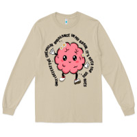 Mushroom brain Long Sleeve Tee - MaliasSmallBusiness