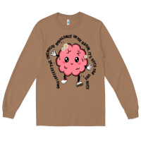 Toasted Coconut brain Long Sleeve Tee - MaliasSmallBusiness