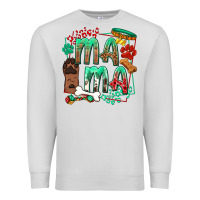 Dove Grey Dog Mama Premium Sweatshirt - texasbilliewilder