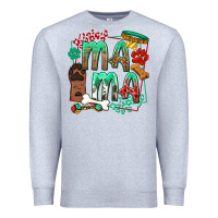 Heather Grey Dog Mama Premium Sweatshirt - texasbilliewilder