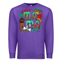 Purple Dog Mama Premium Sweatshirt - texasbilliewilder