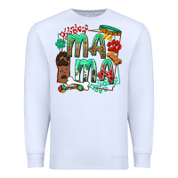 White Dog Mama Premium Sweatshirt - texasbilliewilder