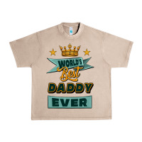 French Oak world's best daddy ever Urban Heavy Tee - Jasminsmagicworld