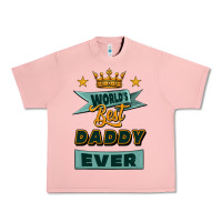 Salmon world's best daddy ever Urban Heavy Tee - Jasminsmagicworld