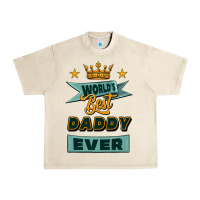 Sandshell world's best daddy ever Urban Heavy Tee - Jasminsmagicworld