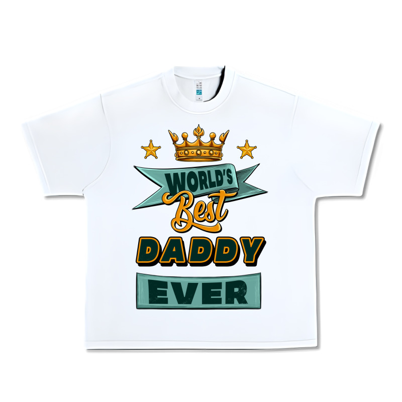 World's Best Daddy Ever Urban Heavy Tee by Jasminsmagicworld | Teevron