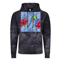 Cloud Black patriotic rose Vintage Hoodie - BundleAndBundleShop