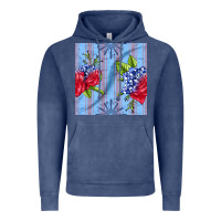 Vintage Denim patriotic rose Vintage Hoodie - BundleAndBundleShop