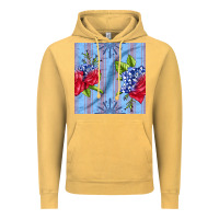 Vintage Mustard patriotic rose Vintage Hoodie - BundleAndBundleShop