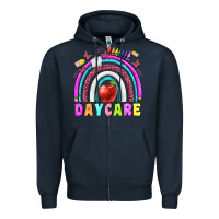 Navy daycare Zipper Hoodie - BundleAndBundleShop