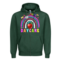 Sports Green daycare Zipper Hoodie - BundleAndBundleShop