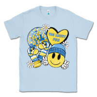 Dusty Blue the lucky few Classic Tee - MaliasSmallBusiness