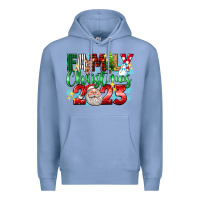 Colony Blue family christmas 2023 Premium Hoodie - texasbilliewilder