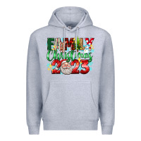 Heather Grey family christmas 2023 Premium Hoodie - texasbilliewilder