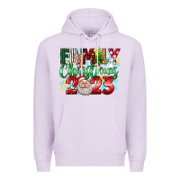 Lilac family christmas 2023 Premium Hoodie - texasbilliewilder
