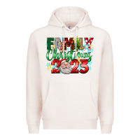 Pale Pink family christmas 2023 Premium Hoodie - texasbilliewilder