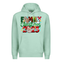 Seafoam family christmas 2023 Premium Hoodie - texasbilliewilder
