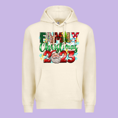 Family Christmas 2023 Premium Hoodie Designed By Texasbilliewilder