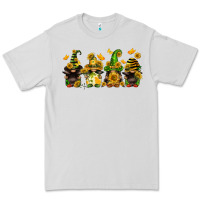 Dove Grey sunflower gnomies Premium Tee - FaDigitalArtStudio