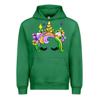 Emerald unicorn mardi gras olivia Urban Hoodie - OliviaCreatesArt