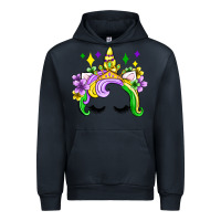 Navy unicorn mardi gras olivia Urban Hoodie - OliviaCreatesArt