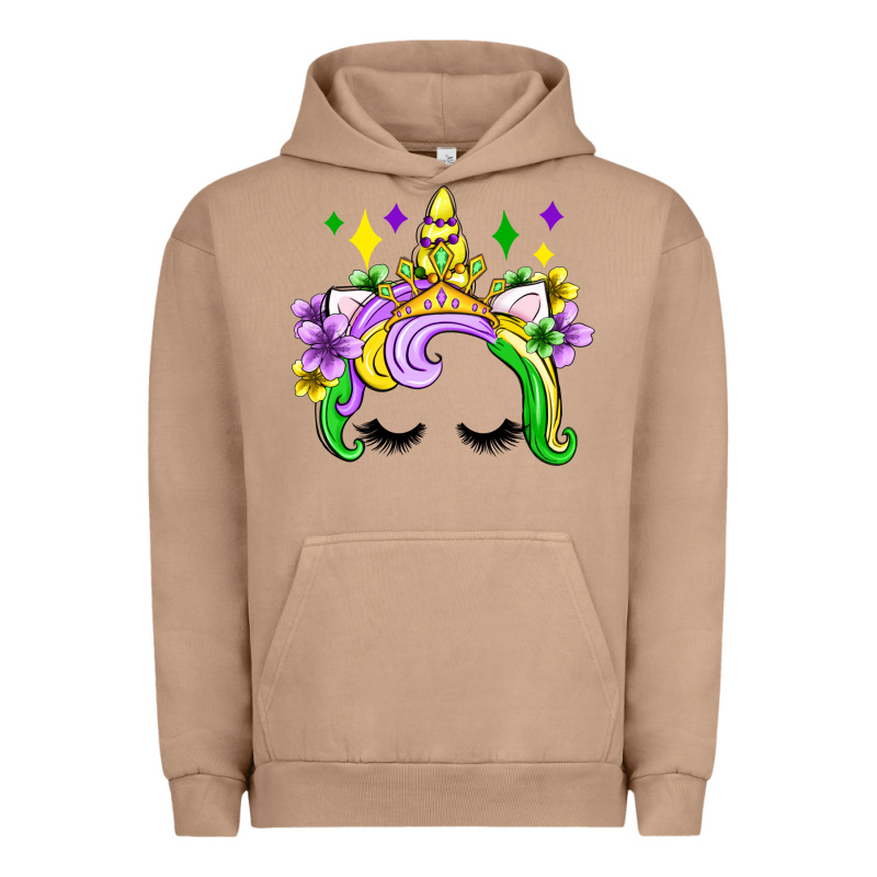 Unicorn Mardi Gras Olivia Urban Hoodie by OliviaCreatesArt | Teevron