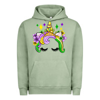 Pigment Oil Green unicorn mardi gras olivia Urban Hoodie - OliviaCreatesArt