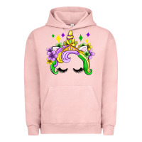 Pigment Salmon unicorn mardi gras olivia Urban Hoodie - OliviaCreatesArt