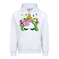 White unicorn mardi gras olivia Urban Hoodie - OliviaCreatesArt