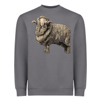 Storm merino wool sheep Heavyweight Sweatshirt - LillyAllenDesigns
