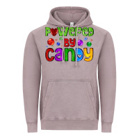 Vintage Zinc powered by candy with lollipops Vintage Hoodie - AdoDesignShop