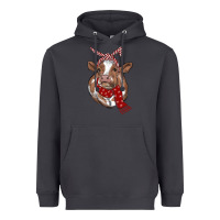 Smoke christmas scarf heifer Heavyweight Hoodie - RanaPortraitStore