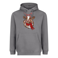 Storm christmas scarf heifer Heavyweight Hoodie - RanaPortraitStore