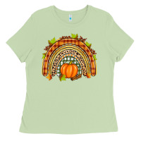 Matcha fall rainbow Ladies Tee - Zillion Design Studio