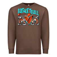 Chestnut Basketball Mom Premium Sweatshirt - NancyCooperArtShop