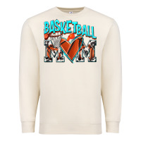 Sandshell Basketball Mom Premium Sweatshirt - NancyCooperArtShop