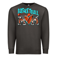 Smoke Basketball Mom Premium Sweatshirt - NancyCooperArtShop
