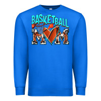 True Royal Basketball Mom Premium Sweatshirt - NancyCooperArtShop