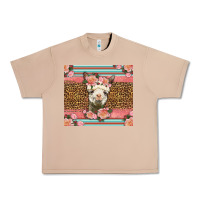 Burro llama and roses glitter Urban Heavy Tee - LillyAllenDesigns