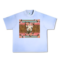 Grape Ice llama and roses glitter Urban Heavy Tee - LillyAllenDesigns