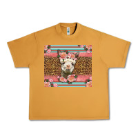 Peanut Butter llama and roses glitter Urban Heavy Tee - LillyAllenDesigns