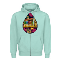 Teardrop Hispanic Heritage Zipper Hoodie | Teevron
