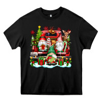 Black christmas gnome truck Heavy Core Tee - texasbilliewilder