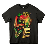Asphalt juneteenth love Heavy Core Tee - BarkalooDesign