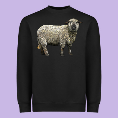 Hampshire Sheep Heavyweight Sweatshirt Designed By Lillyallendesigns