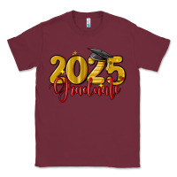 Burgundy 2025 graduate Classic Tee - MaliasSmallBusiness
