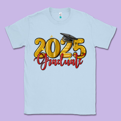 2025 Graduate Classic Tee Designed By Maliassmallbusiness