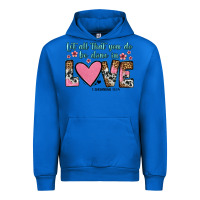 Cobalt let all that you do be done in love Urban Hoodie - OliviaCreatesArt