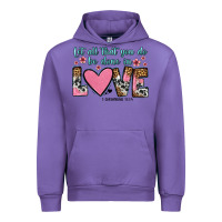 Tulip let all that you do be done in love Urban Hoodie - OliviaCreatesArt