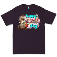 Plum Happy Easter Day rodeo Easter Day Premium Tee - CowGirlArtShop